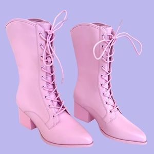 Bubble Witch Pink Boots